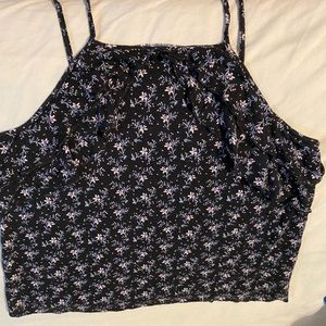 American Eagle Soft and Sexy Crepe halter top